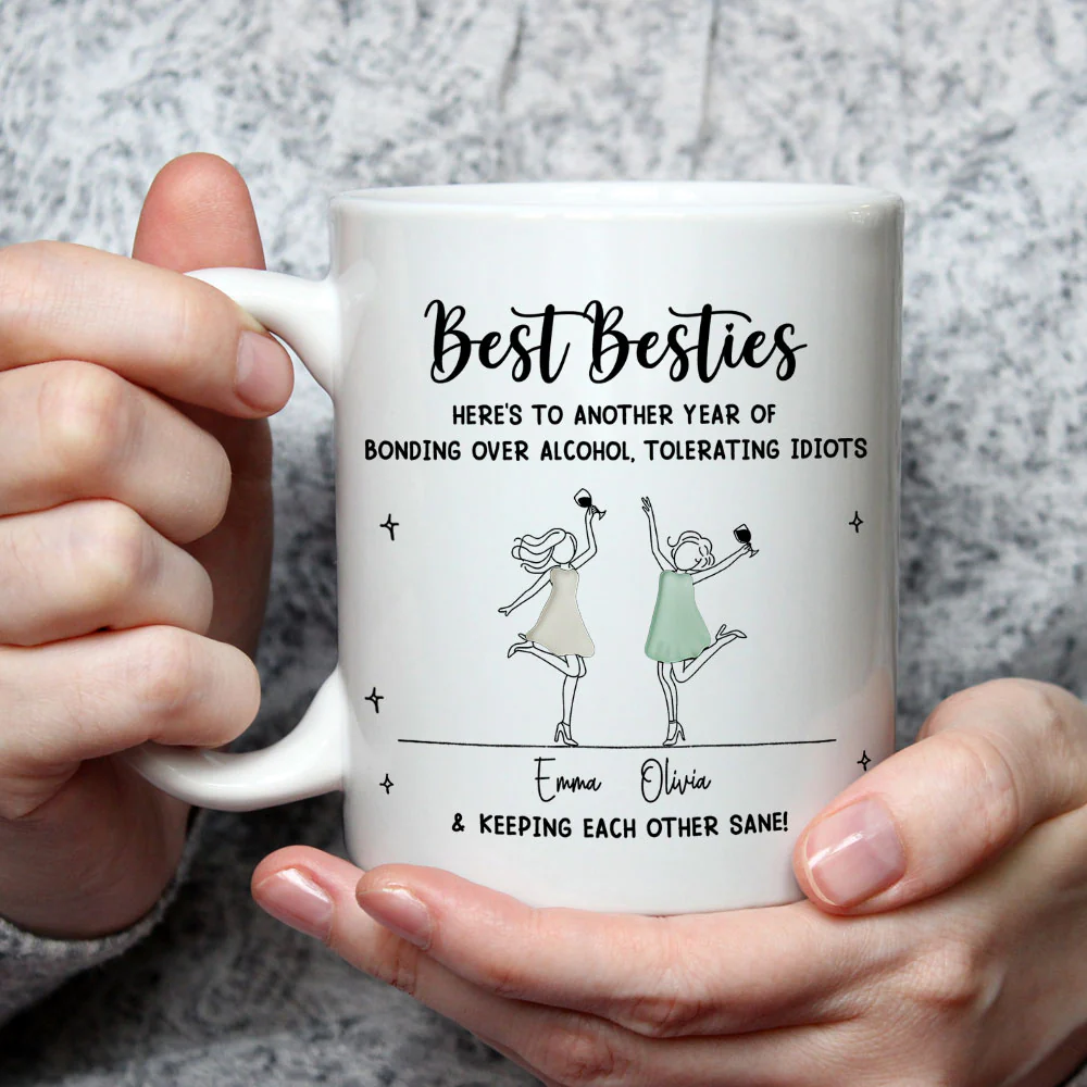 Until We Are Old - Personalized Custom Coffee Mug - Image 3
