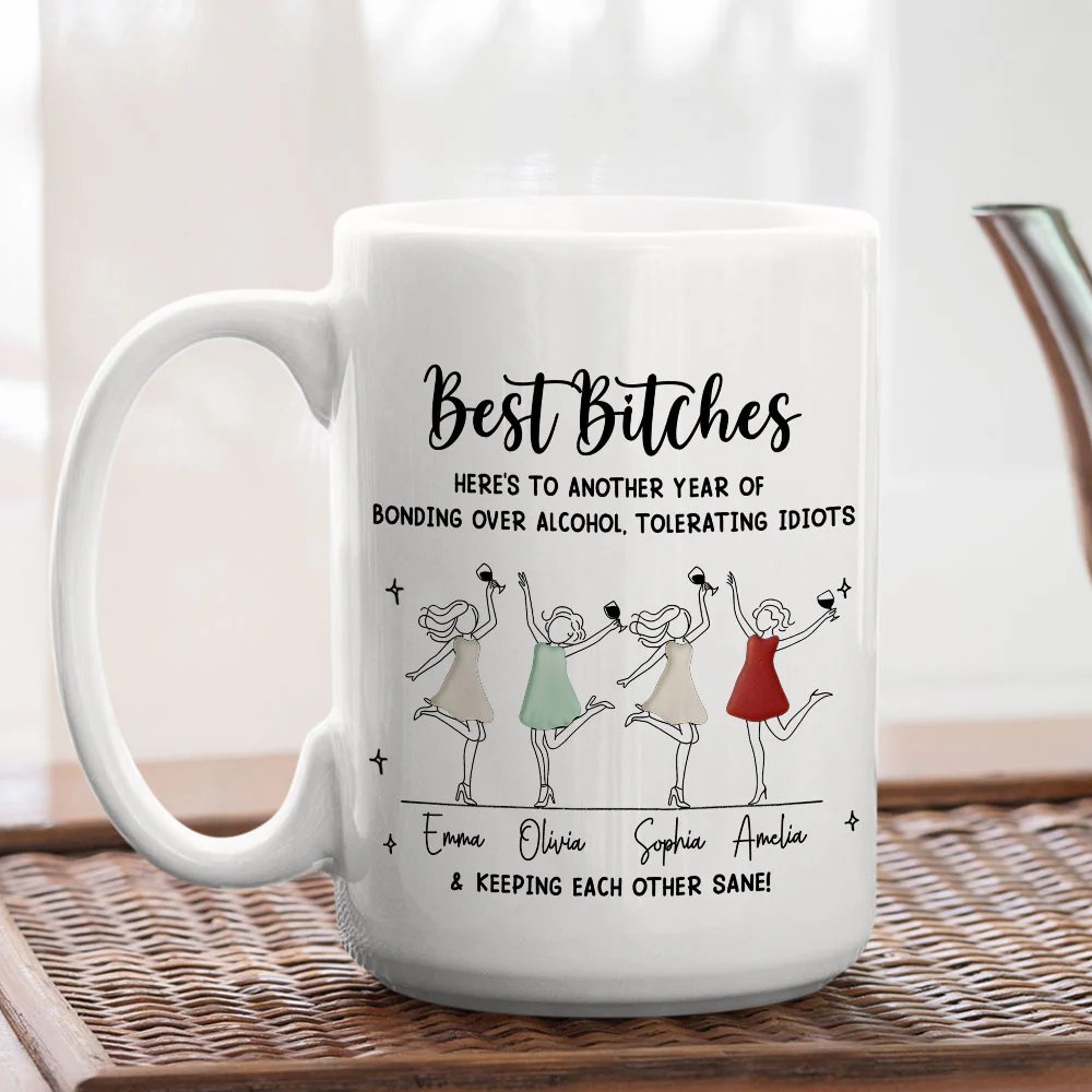 Until We Are Old - Personalized Custom Coffee Mug - Image 5