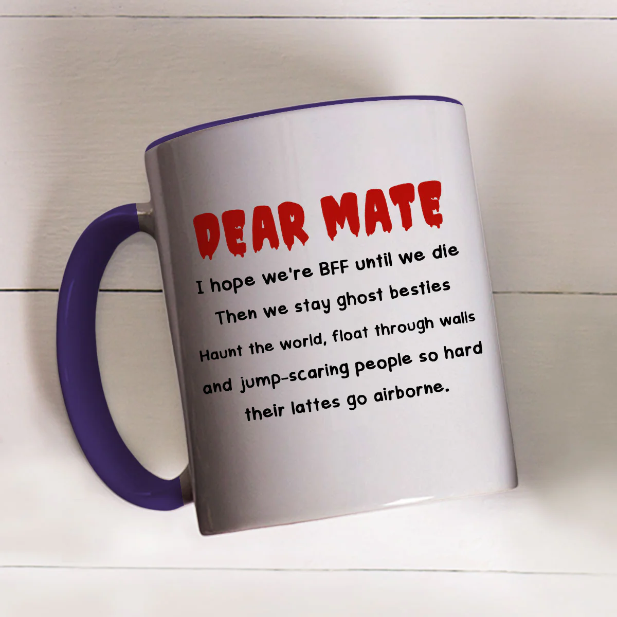 Until We Die - Personalized Custom Accent Mug - Image 5