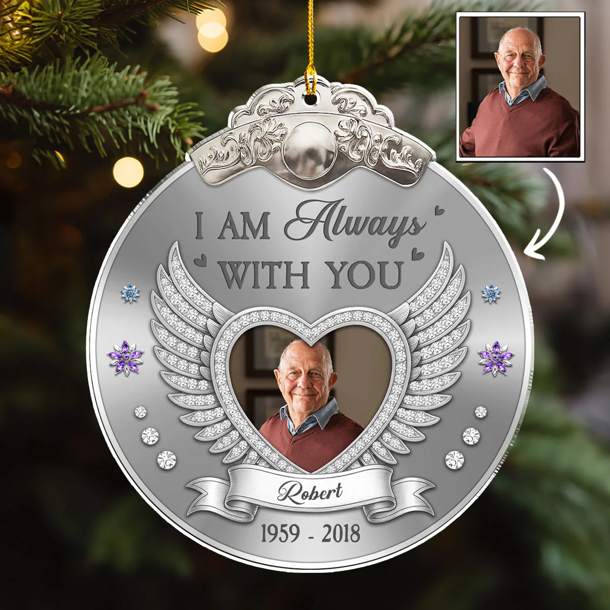 Until We Meet Again 2025 - Personalized Custom Acrylic Ornament