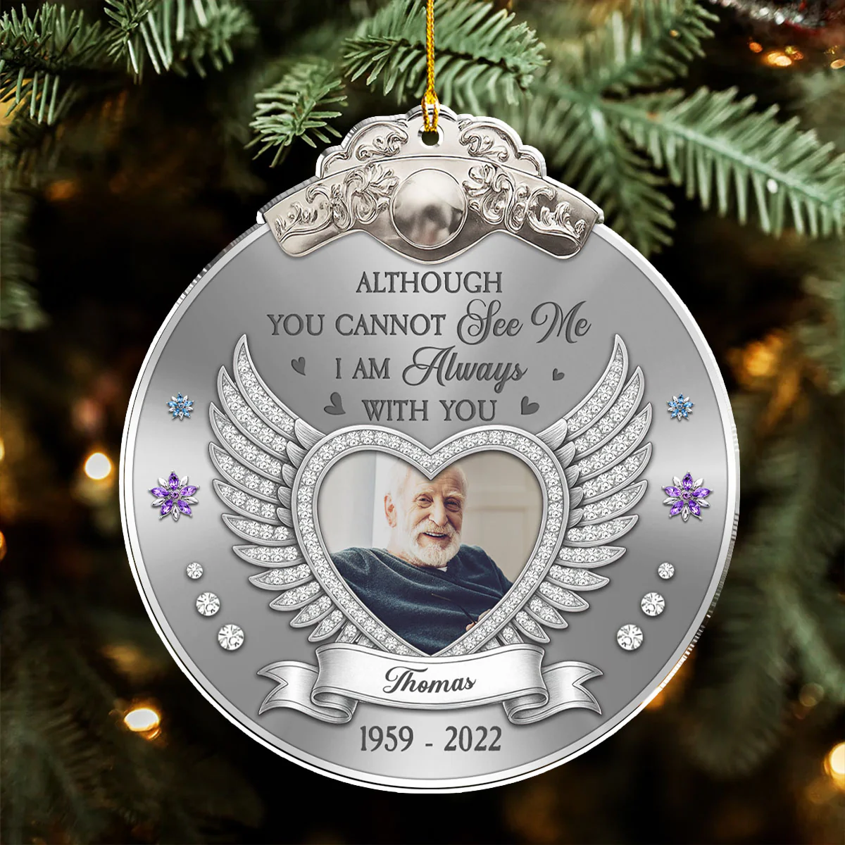 Until We Meet Again 2025 - Personalized Custom Acrylic Ornament - Image 3