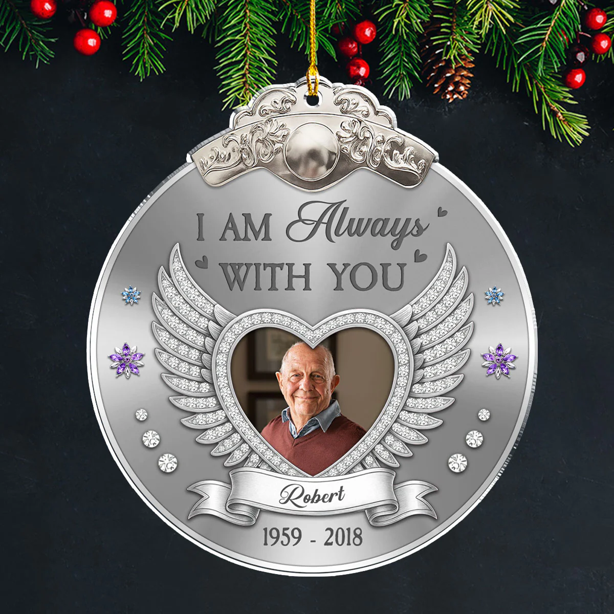Until We Meet Again 2025 - Personalized Custom Acrylic Ornament - Image 4