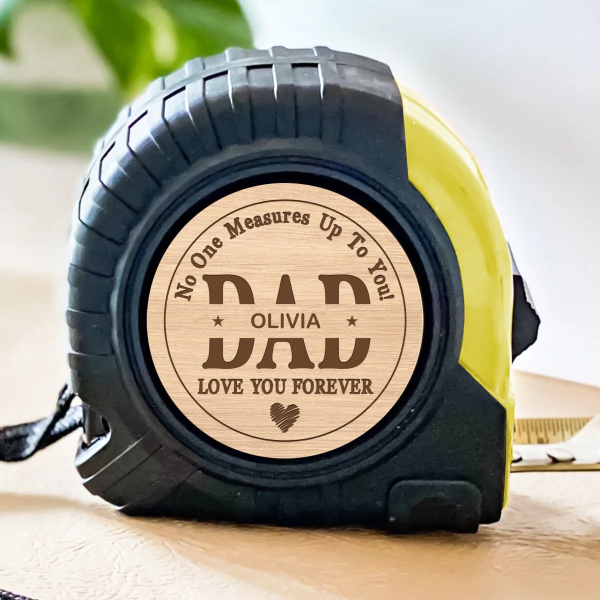 Up To You Dad - Personalized Custom Tape Measure - Image 6