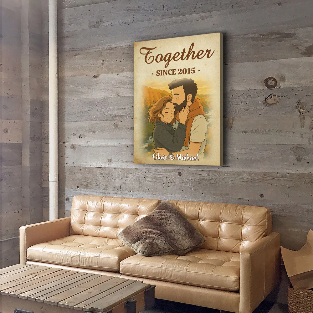 Us Together - Personalized Custom Photo Canvas - Image 4