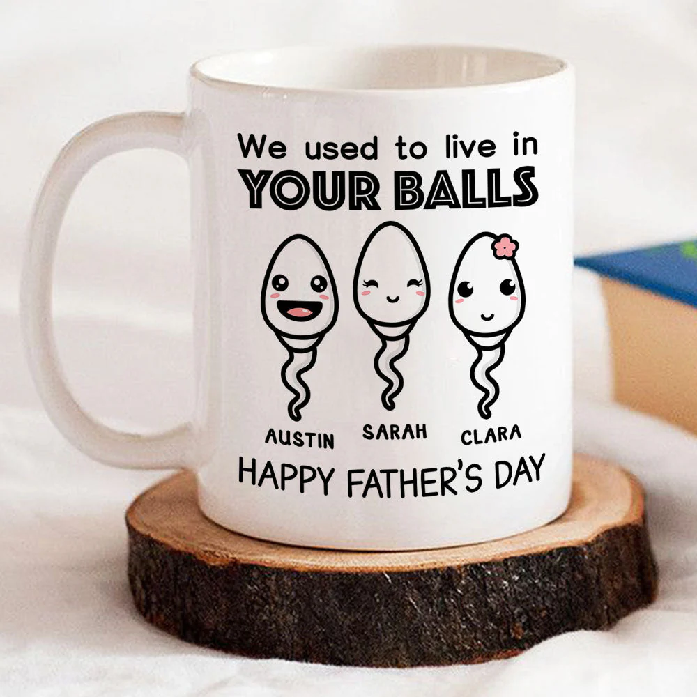Used To Live In - Personalized Custom Mug - Image 3