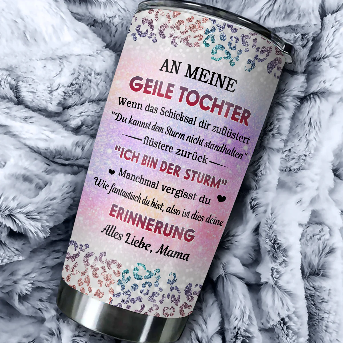 Von Mama an Geile Tochter - Personalisierter Becher - Image 5