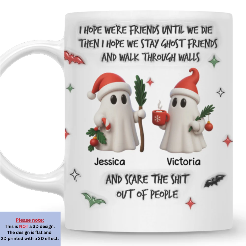 Walking Through Walls With You - Personalized Custom 3D Inflated Effect Mug - Image 6
