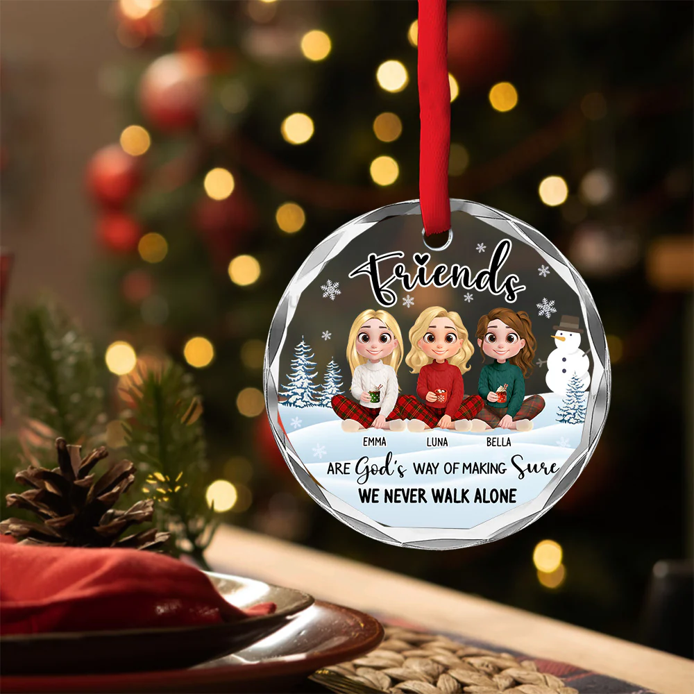 Way Of God - Personalized Custom Glass Ornament - Image 2