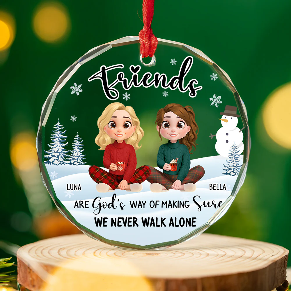Way Of God - Personalized Custom Glass Ornament - Image 4