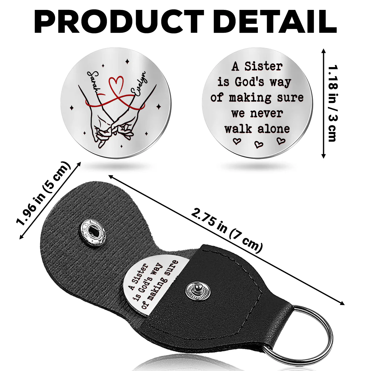 Way Of God - Personalized Custom Pocket Hug - Image 5