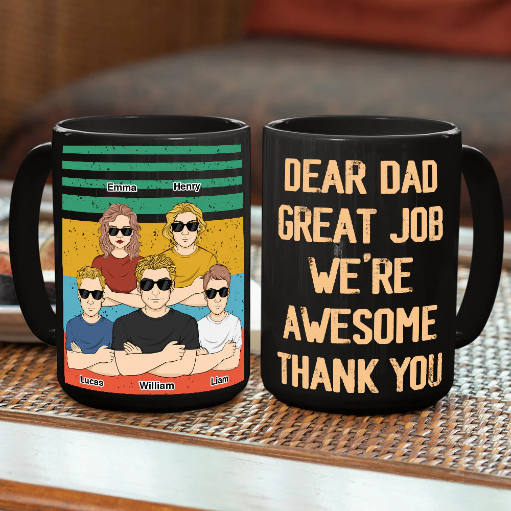 We Are Awesome - Personalized Custom Coffee Mug - Image 5