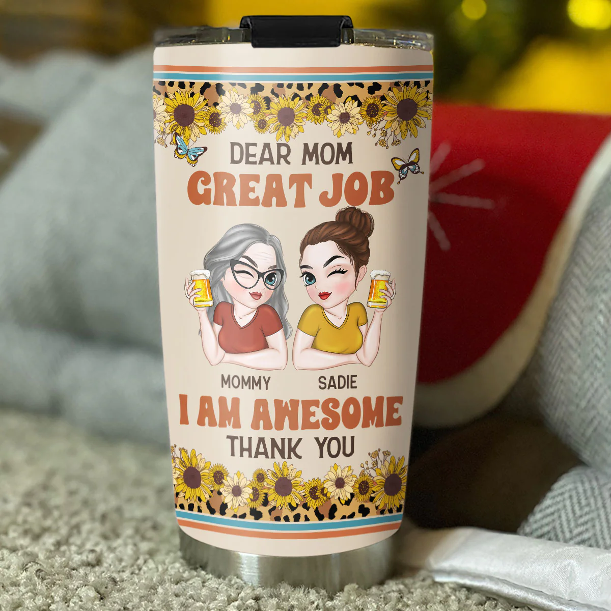 We Are Awesome - Personalized Custom Tumbler - Image 4