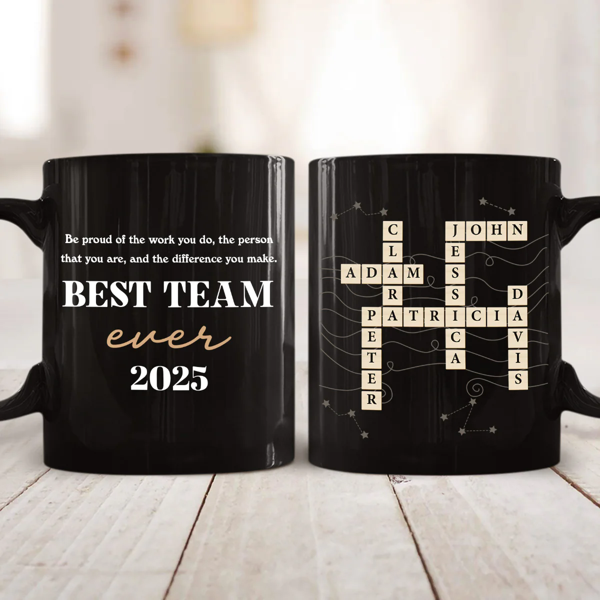 We Are Best Team Ever Ver 2 - Personalized Custom Coffee Mug - Image 2