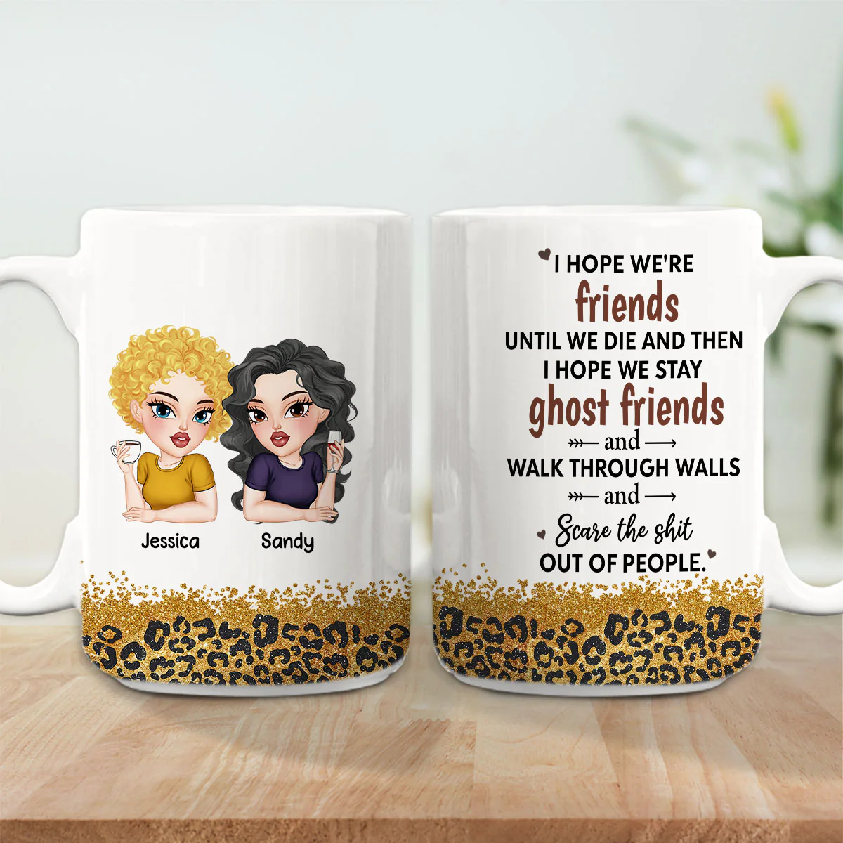 We Are Friends Until We Die Ver 2 - Personalized Custom Coffee Mug - Image 5