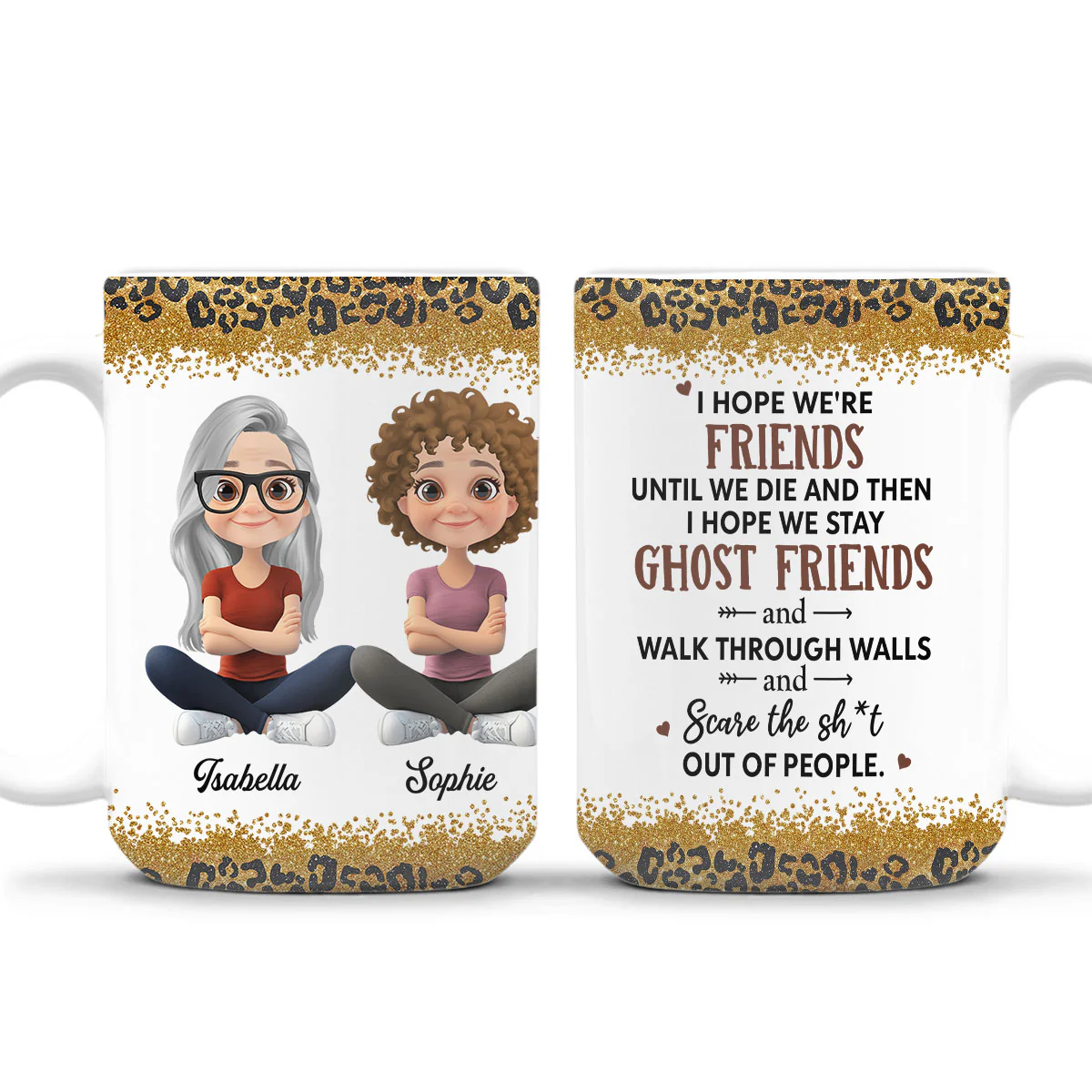 We Are Friends Until We Die Ver 2 - Personalized Custom Coffee Mug - Image 7