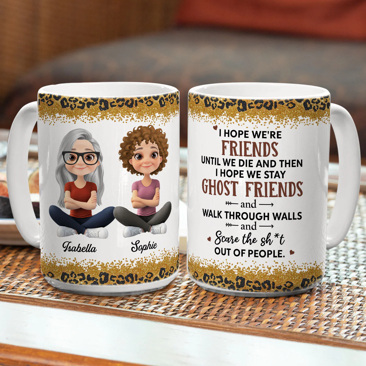We Are Friends Until We Die Ver 2 - Personalized Custom Coffee Mug - Image 8