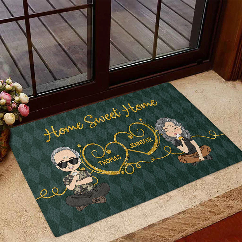 We Are Homebodies - Personalized Custom Doormat - Image 4