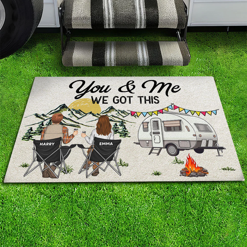We Are In This Together - Personalized Custom Doormat - Image 4