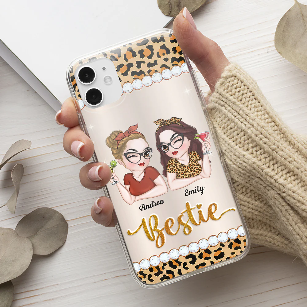 We Are More Than Bestie - Personalized Custom Phone Case - Image 2
