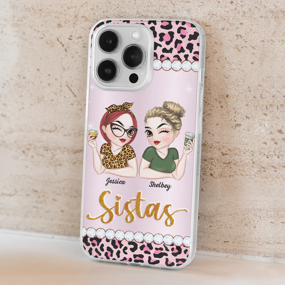 We Are More Than Bestie - Personalized Custom Phone Case - Image 3