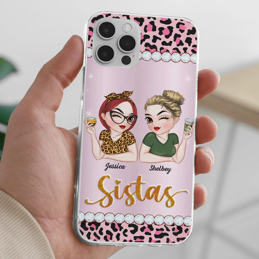 We Are More Than Bestie - Personalized Custom Phone Case - Image 4