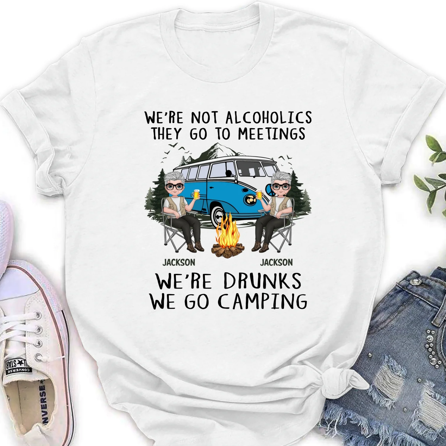 We Are Not Alcoholics They Go To Meetings Drunk - Personalized Custom Shirt - Image 16