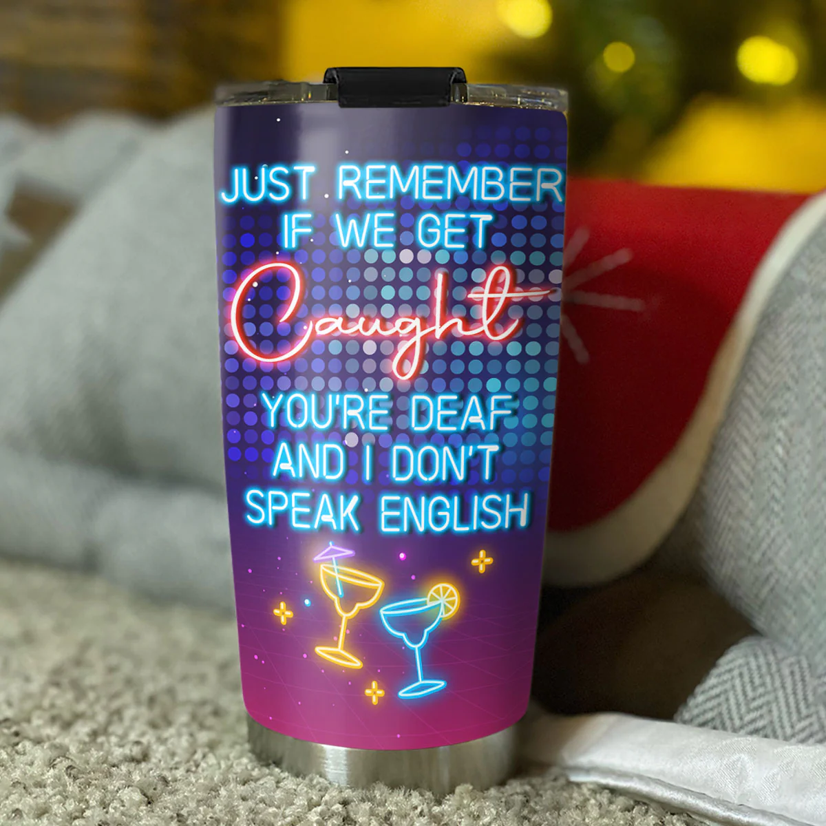 We Are Partners In Crime - Personalized Custom Tumbler - Image 3