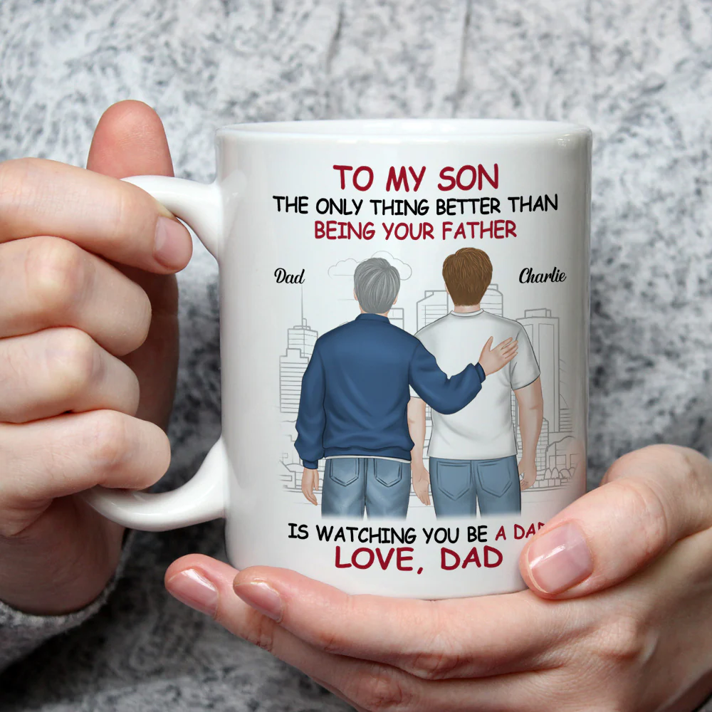 We Are Proud Of You - Personalized Custom Coffee Mug - Image 2