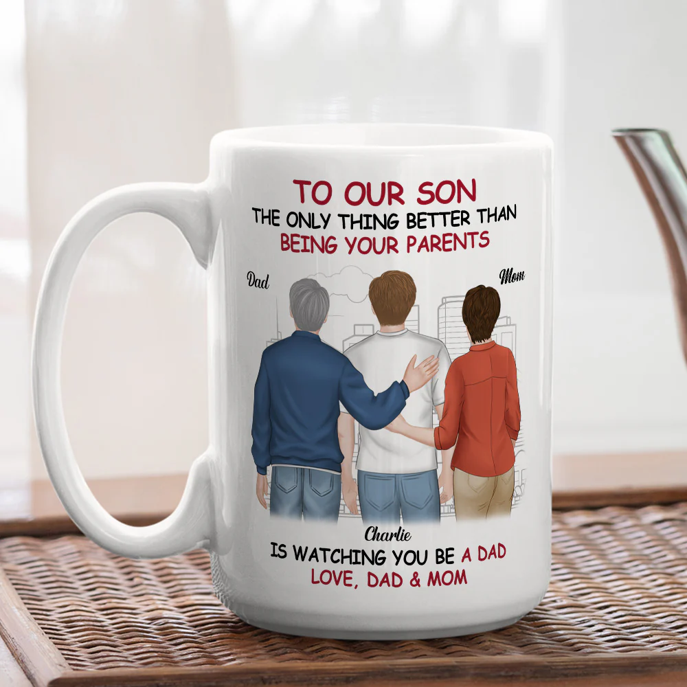 We Are Proud Of You - Personalized Custom Coffee Mug - Image 5