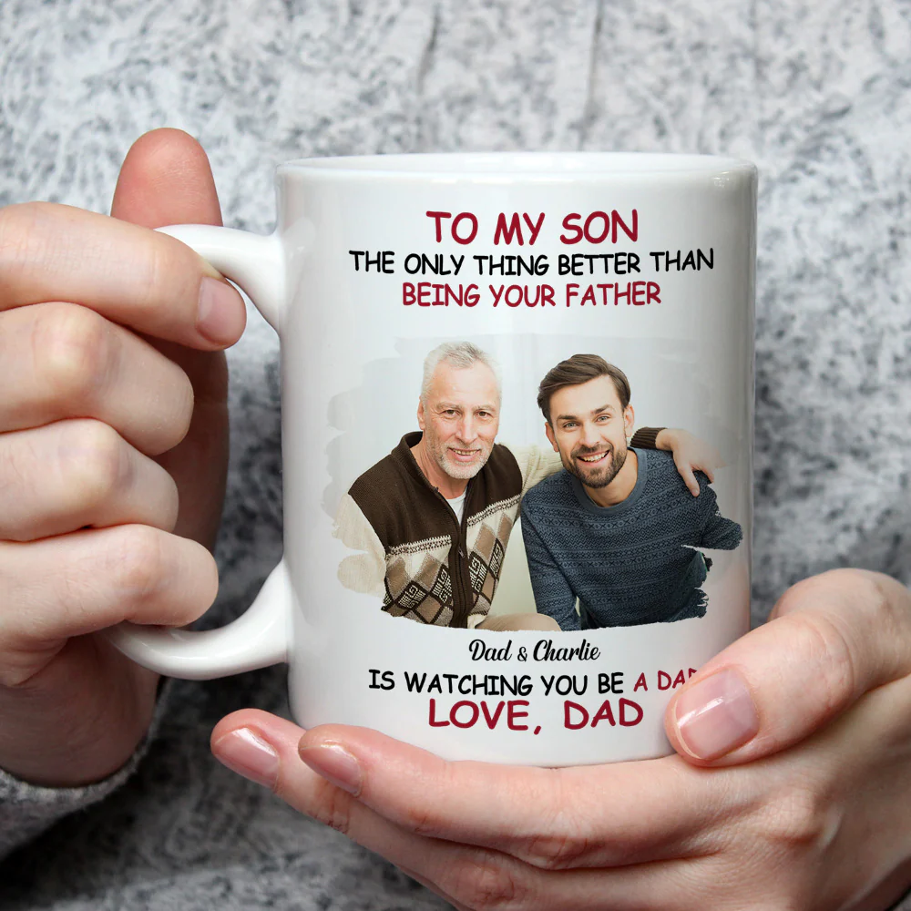 We Are Proud Of You Photo - Personalized Custom Coffee Mug - Image 3