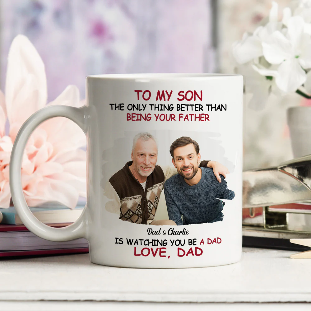 We Are Proud Of You Photo - Personalized Custom Coffee Mug - Image 4