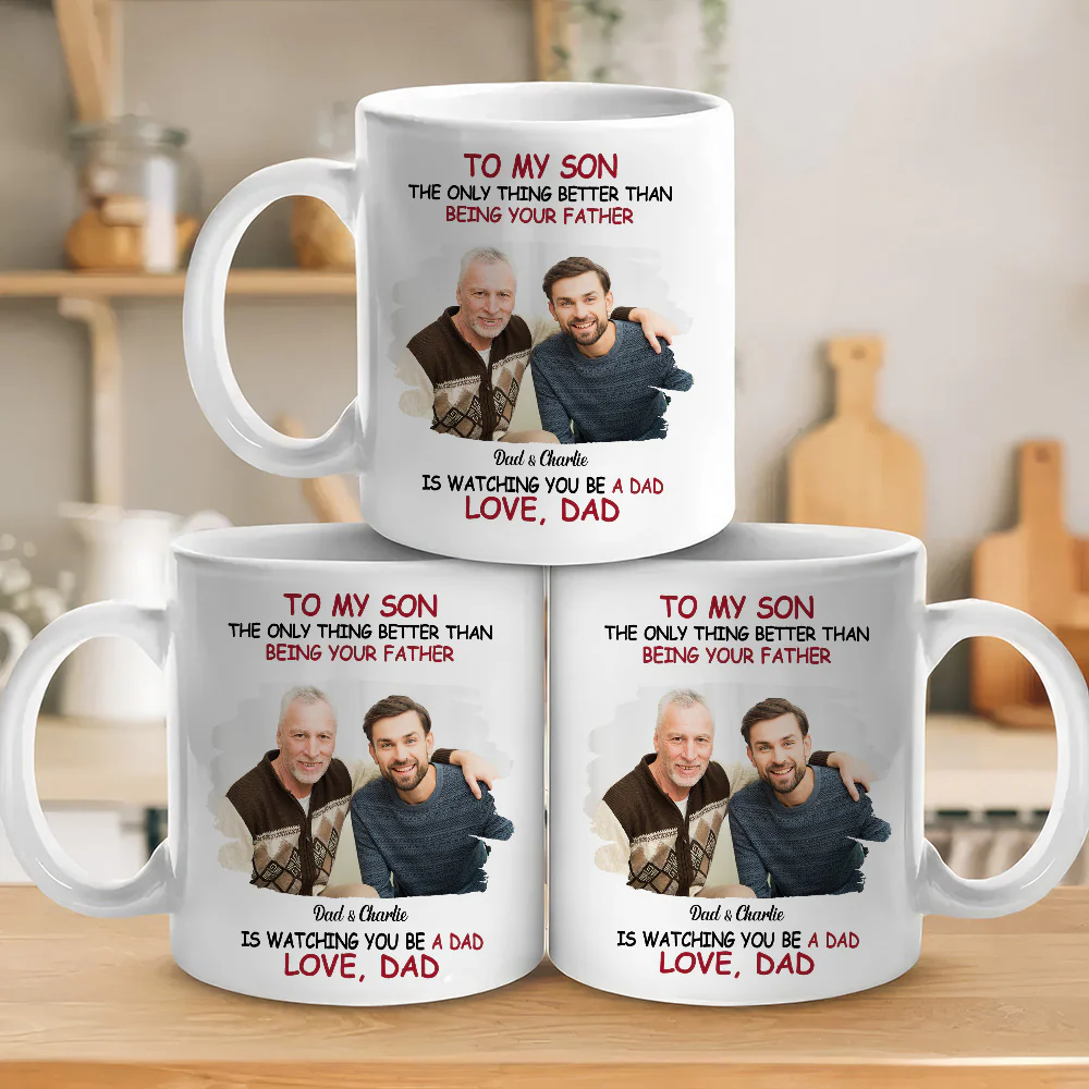 We Are Proud Of You Photo - Personalized Custom Coffee Mug - Image 6