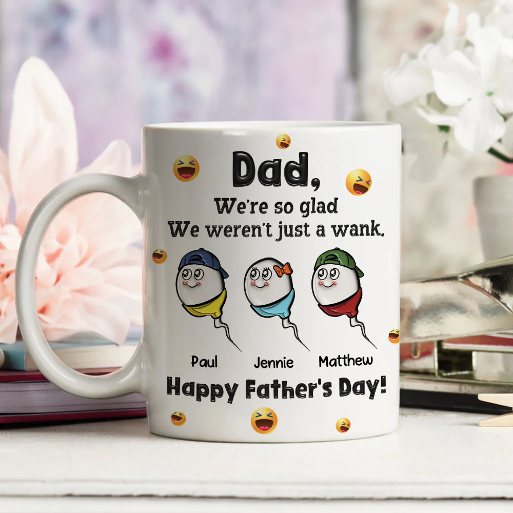 We Are So Glad - Personalized Custom 3D Effect Coffee Mug - Image 4
