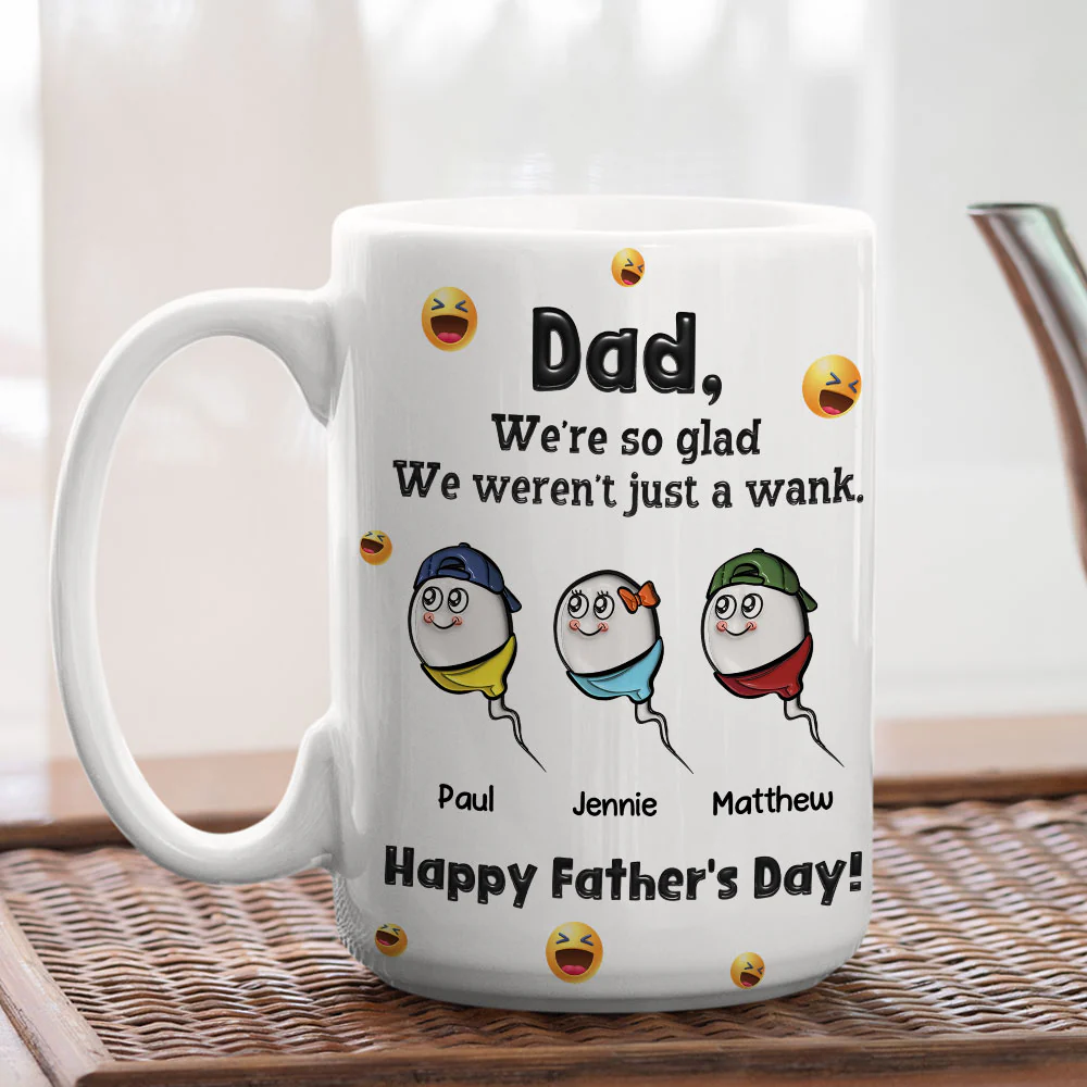 We Are So Glad - Personalized Custom 3D Effect Coffee Mug - Image 5
