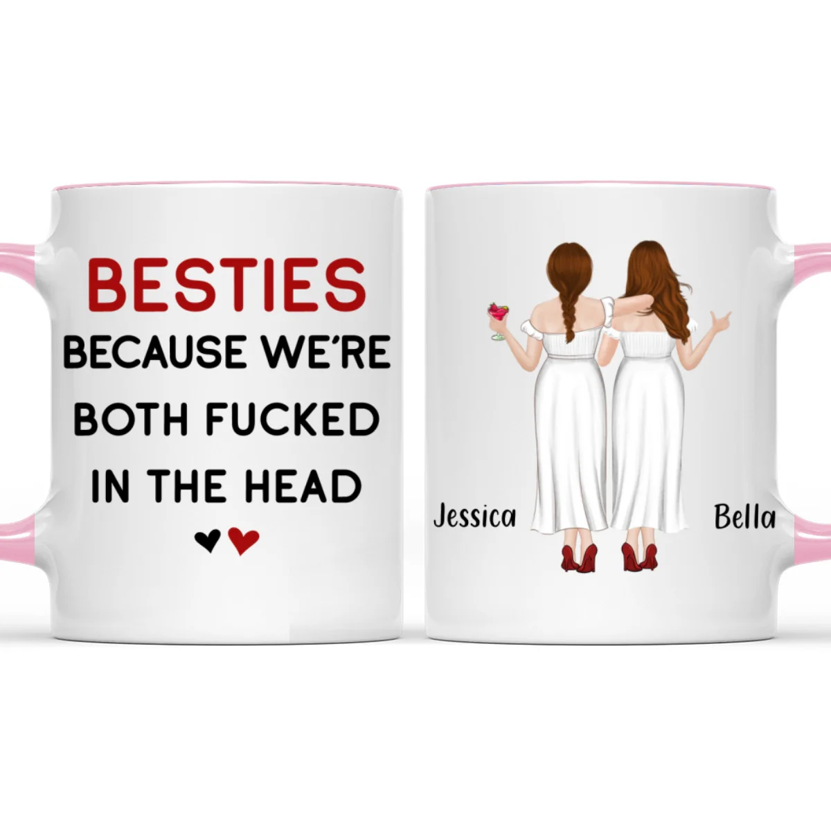 We Are The Same - Personalized Custom Accent Mug - Image 10