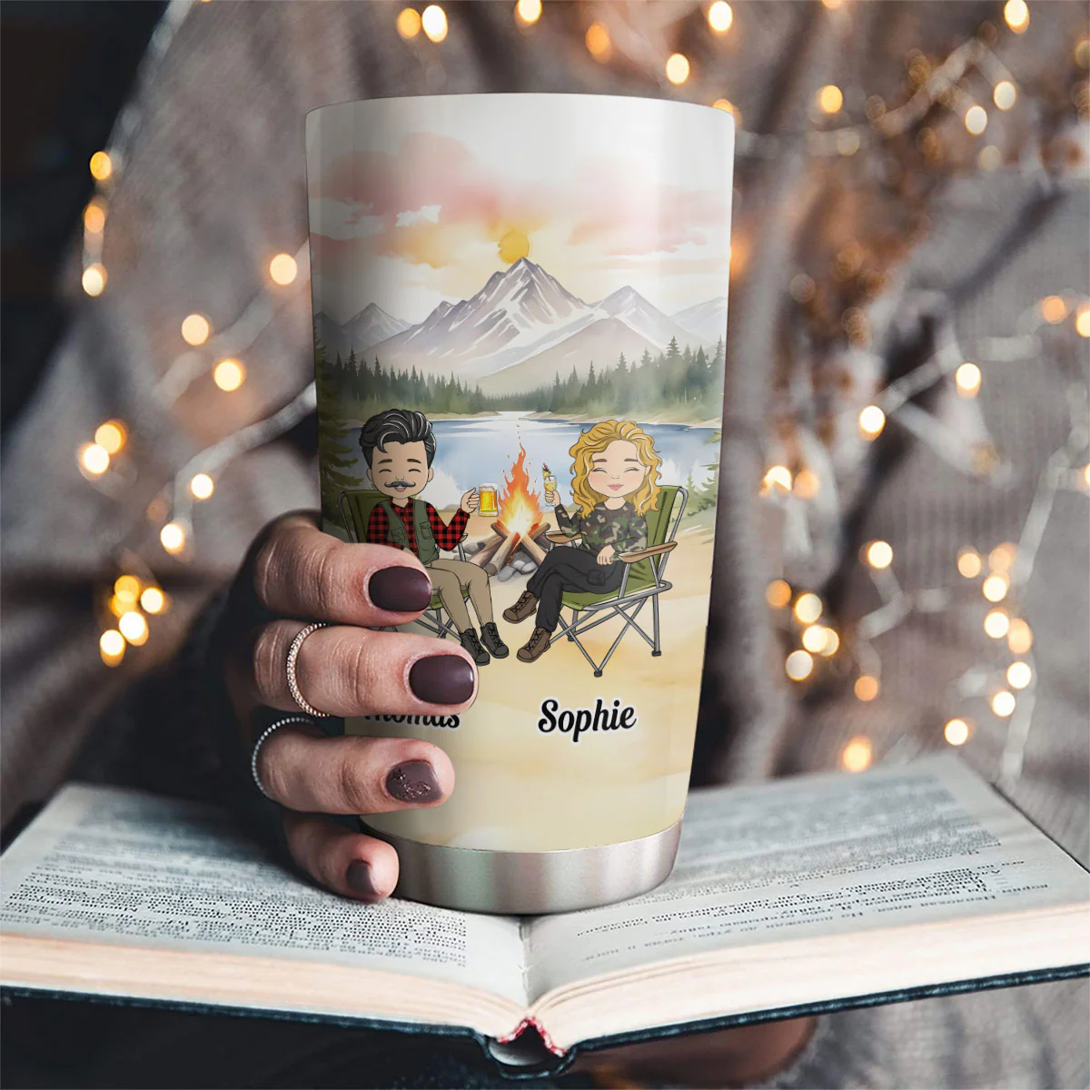 We Are Trouble When We Are Together - Personalized Custom Tumbler - Image 2