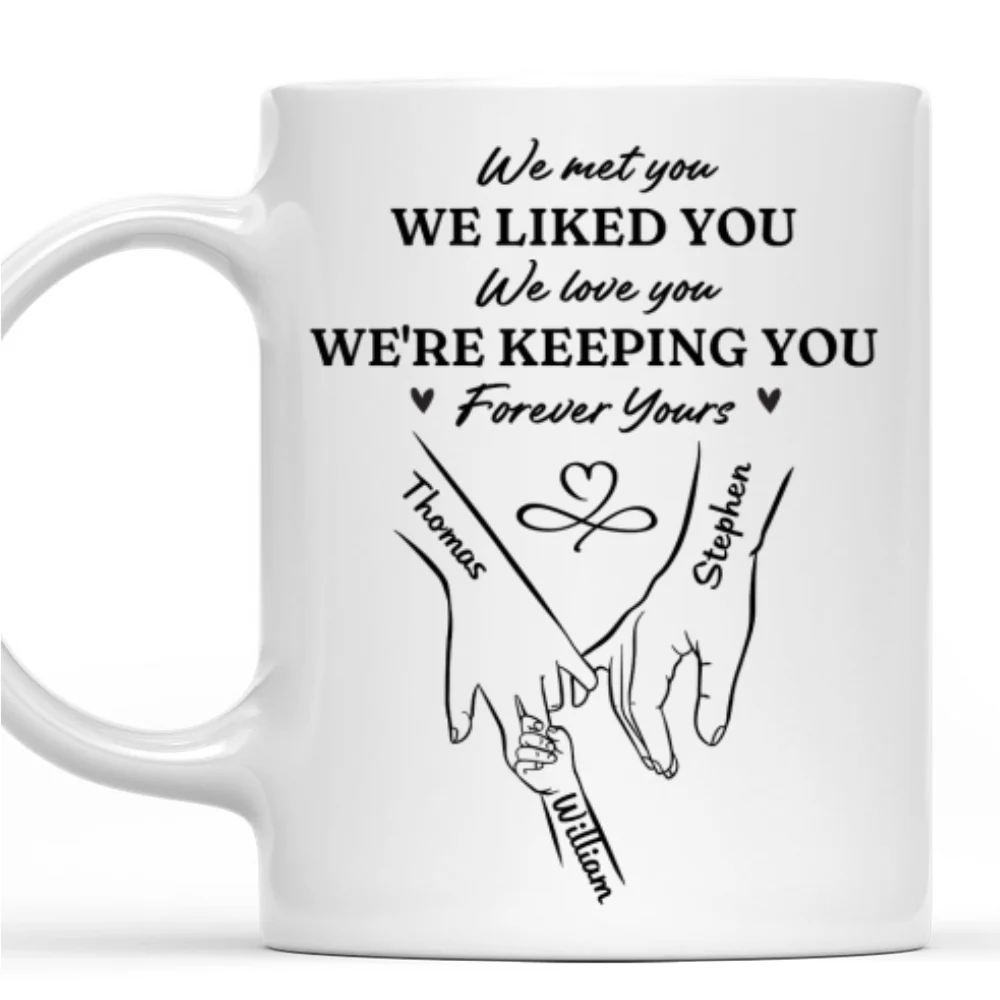 We Are Your Family - Personalized Custom Coffee Mug - Image 7