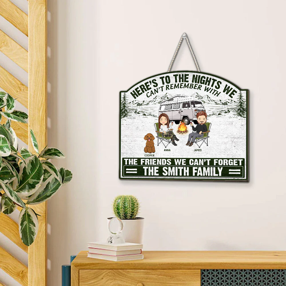 We Cant Forget - Personalized Custom Wood Sign - Image 4