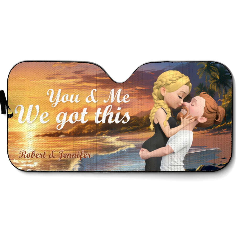 We Got This - Personalized Custom Car Sunshade - Image 7