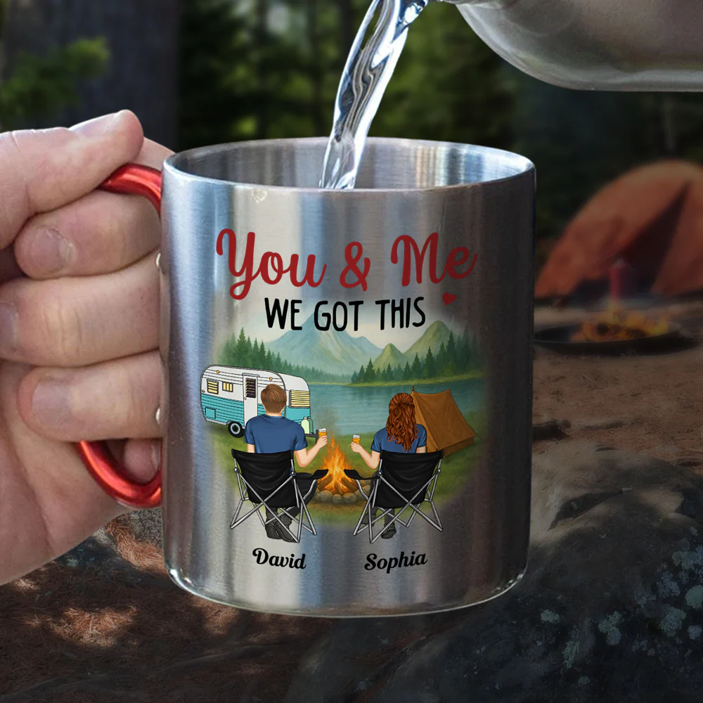 We Got This - Personalized Custom Carabiner Mug - Image 2