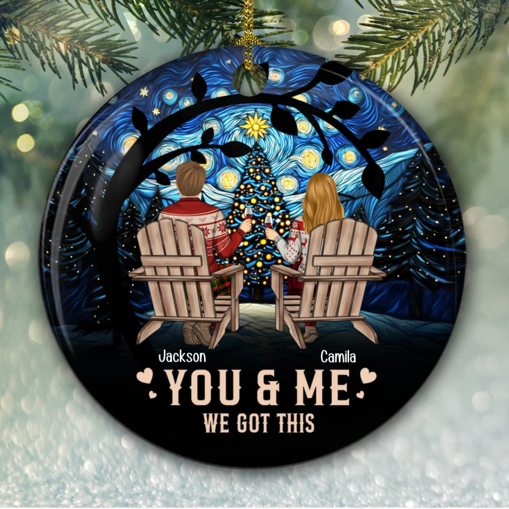 We Got This - Personalized Custom Ceramic Ornament - Image 5