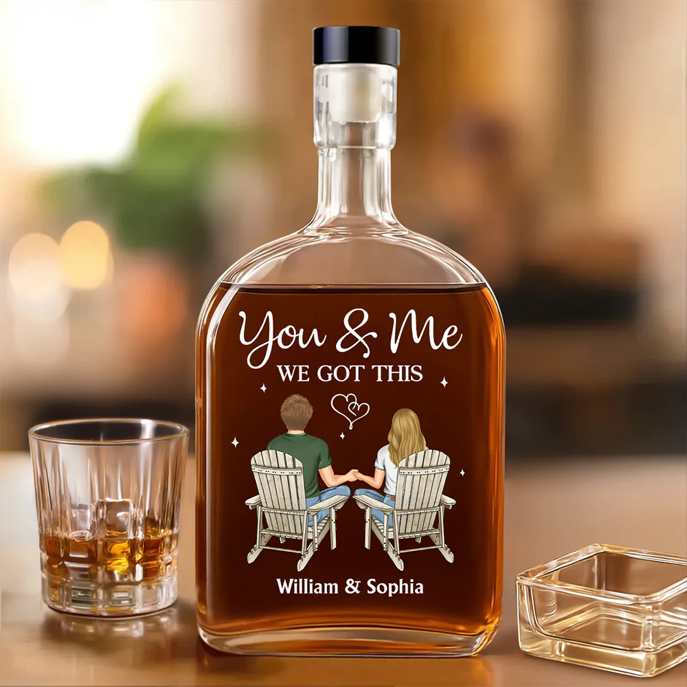 We Got This - Personalized Custom Spirits Decanter