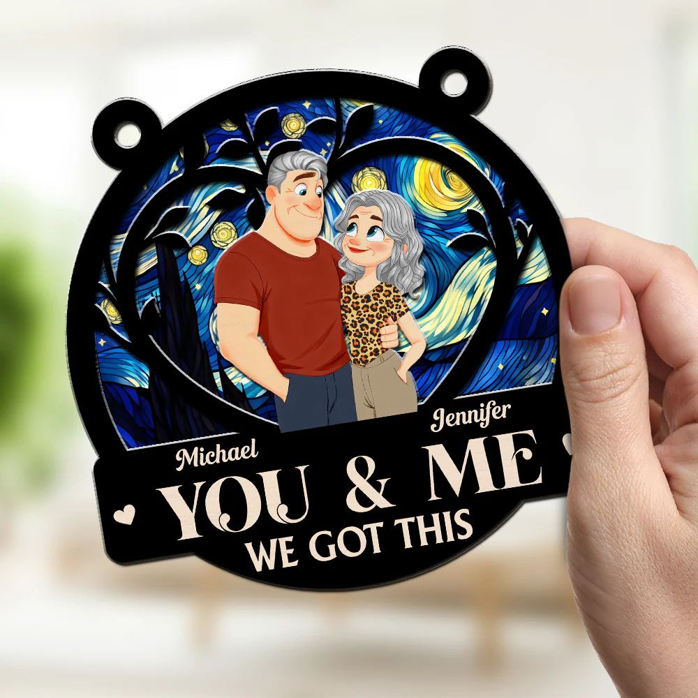 We Got This - Personalized Custom Suncatcher - Image 3