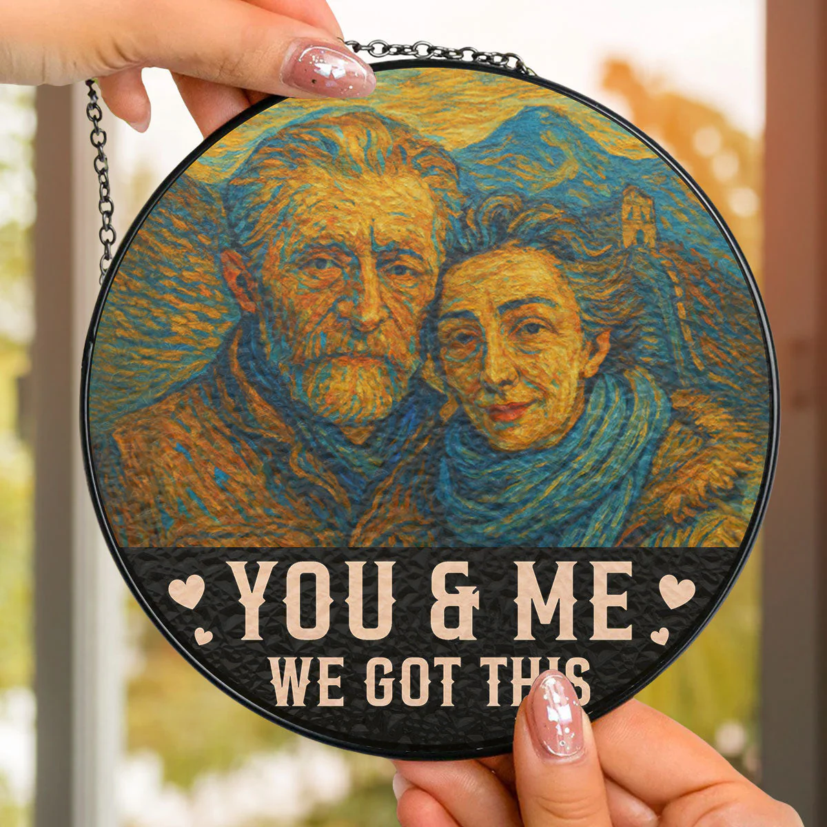 We Got This - Personalized Custom Window Hanging Suncatcher - Image 5