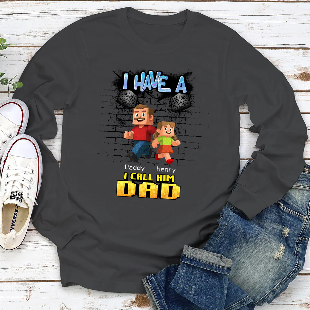 We Have A Hero Called Daddy - Personalized Custom Shirt - Image 7