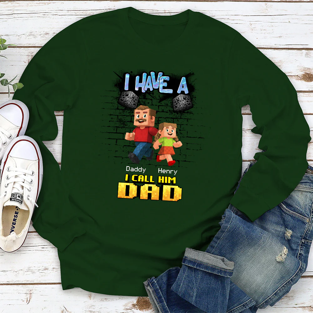 We Have A Hero Called Daddy - Personalized Custom Shirt - Image 8