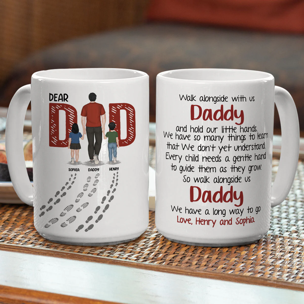 We Have A Long Way To Go - Personalized Custom Coffee Mug - Image 5