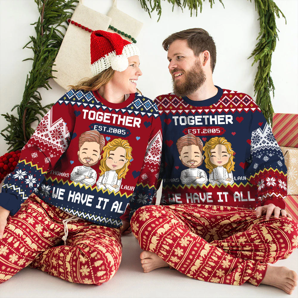We Have It All - Personalized Custom All-Over-Print Sweatshirt - Image 2