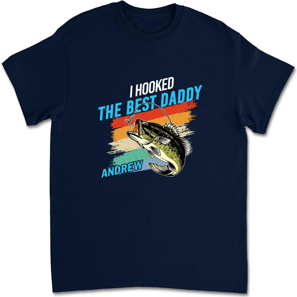 We Hooked The Best Daddy - Personalized Custom Shirt - Image 14