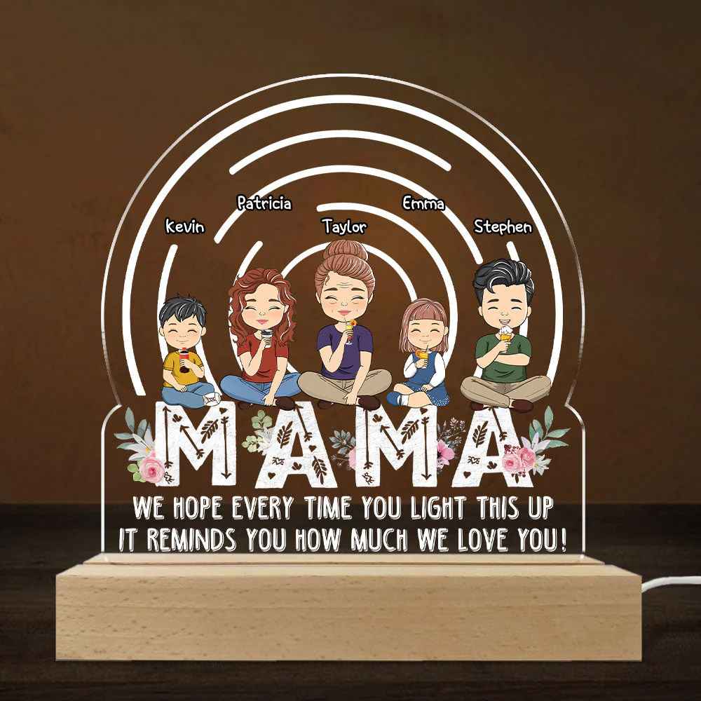 We Hope Every Time You Light This Up - Personalized Custom LED Light - Image 4
